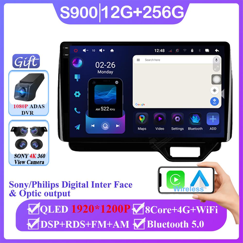 Android 14 For Honda N-BOX II 2 JF34 2017 2018-2021 Stereo Navigation Multimedia Screen Autoradio Head Unit Carplay NO 2 Din DVD