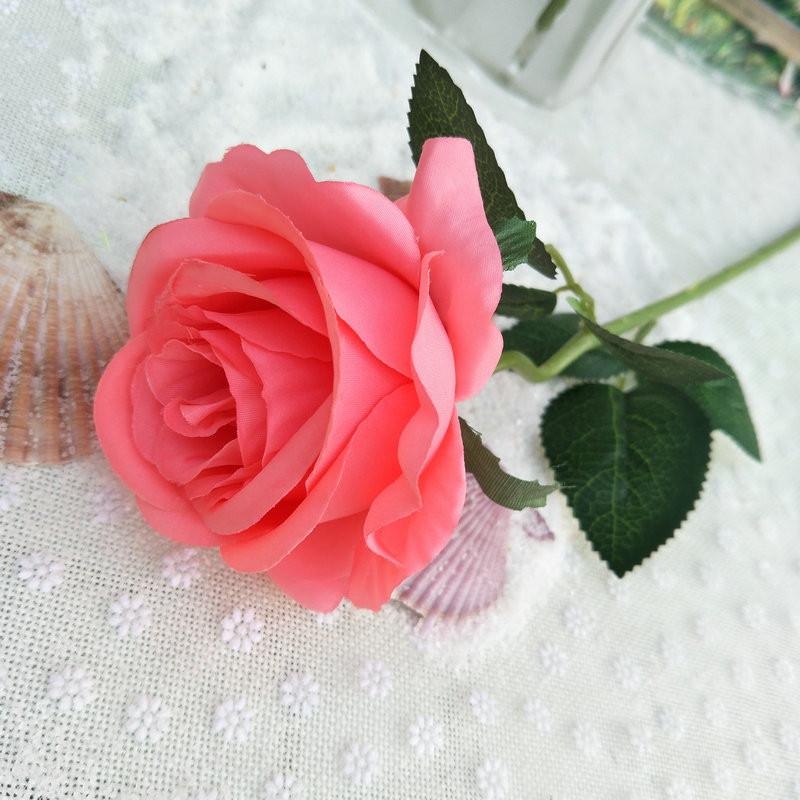 Realistic Roses Faux For Wedding Bouquets Home Styling Photography Accessories