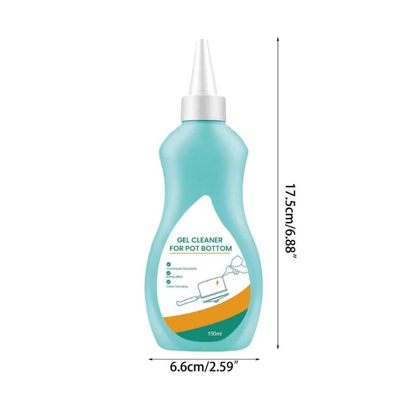 Effective Kitchen Grease Remover Oil Cleaning Agent for Range Hood and Cooktops Pot Bottom Cleaner 150ml