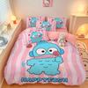 Ugly Fish Duvet Cover Pillowcase Bedding Set BoyGirl Bedroom Decoration Children-Gift Single Double Large SizeZip Duvet Cover