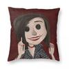 Beldam Other Mother Square Pillowcase Polyester Linen Velvet Pattern Zip Decor Pillow Case Sofa Cushion Cover