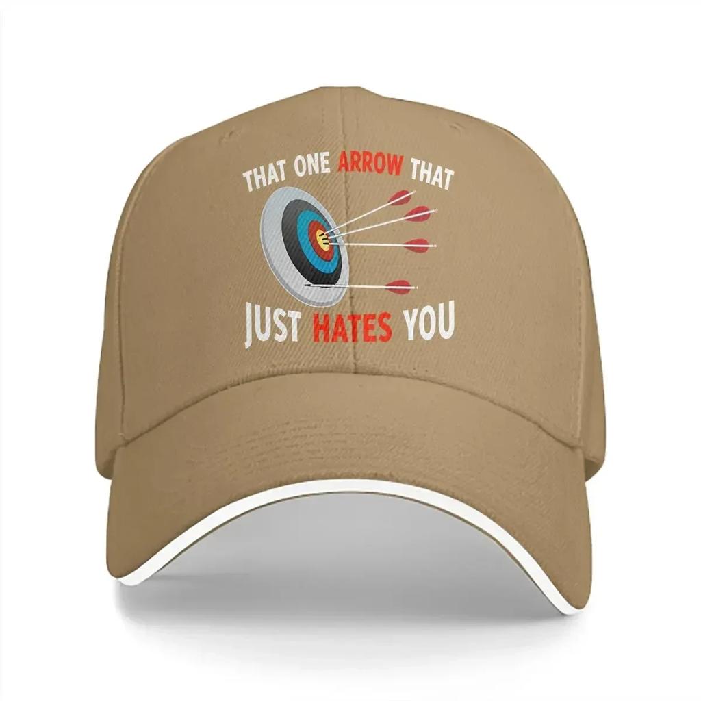 The One Arrow That Just Hate You Baseball Cap Men Hats Women Visor Protection Snapback Archery Caps