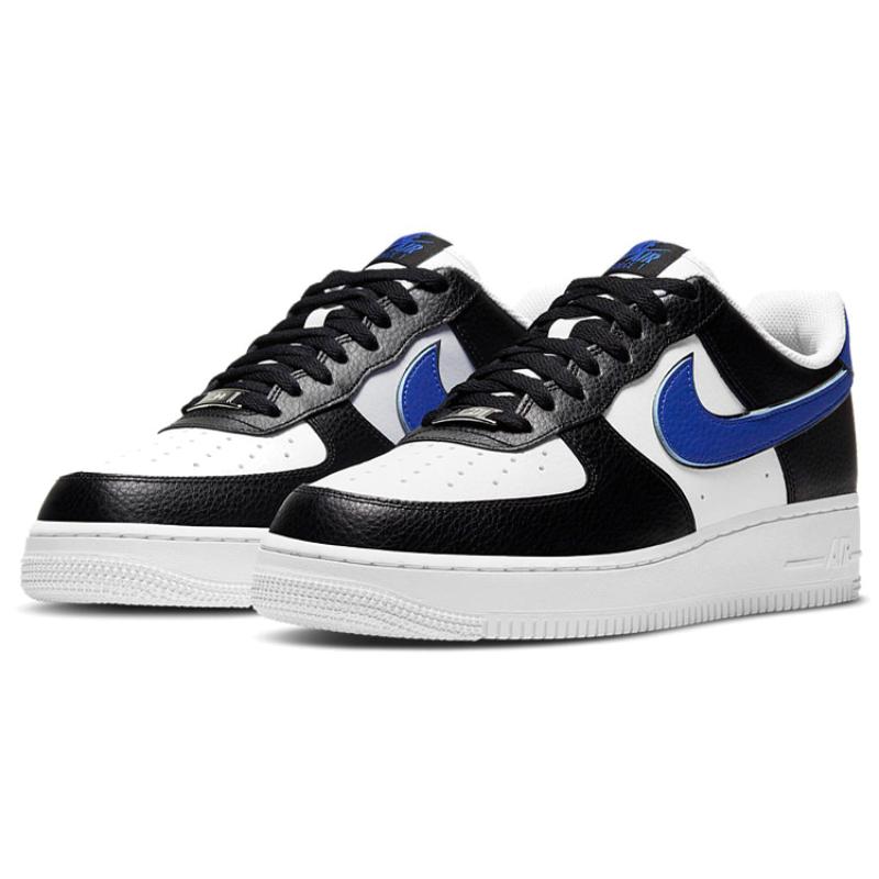 Nike Air Force 1 Low 07 LV8 Black Game Royal Sneakers DD9784-001