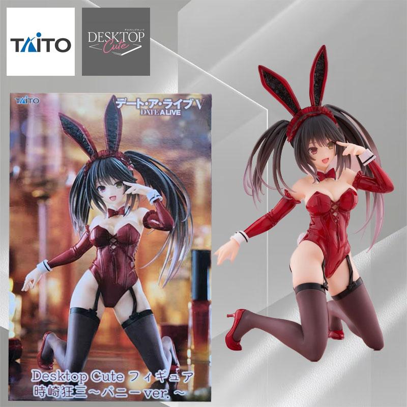 TAiTO Original Box Figure Desktop Cute Date A Live Season 5 Yatogami Tohka Bunny Girl New Outfit Kurumi Tokisaki Prize Figure