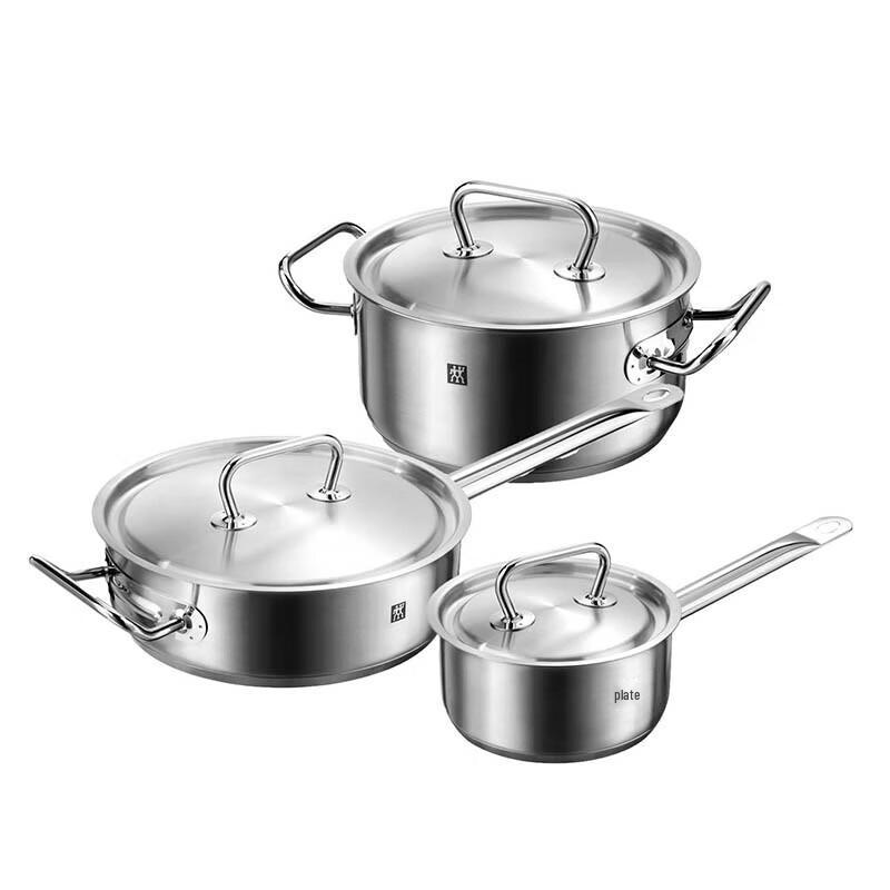 ZWILLING TWIN Classic II 3-Piece Cookware Set