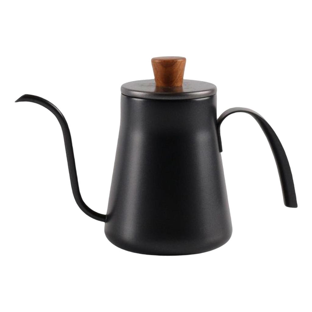 Coffee Kettle 400ml, Long Narrow Drip Teapot, Induction Cooker Kettle,