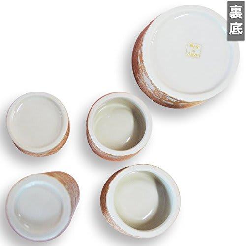 [All Sects] [Made in Japan, Mino Ware] Modern Buddhist Altar Set "Yui Hana" Ceramic, Color: Wine Red, Round Incense Burner, 5-Piece Set: Flower Vase,