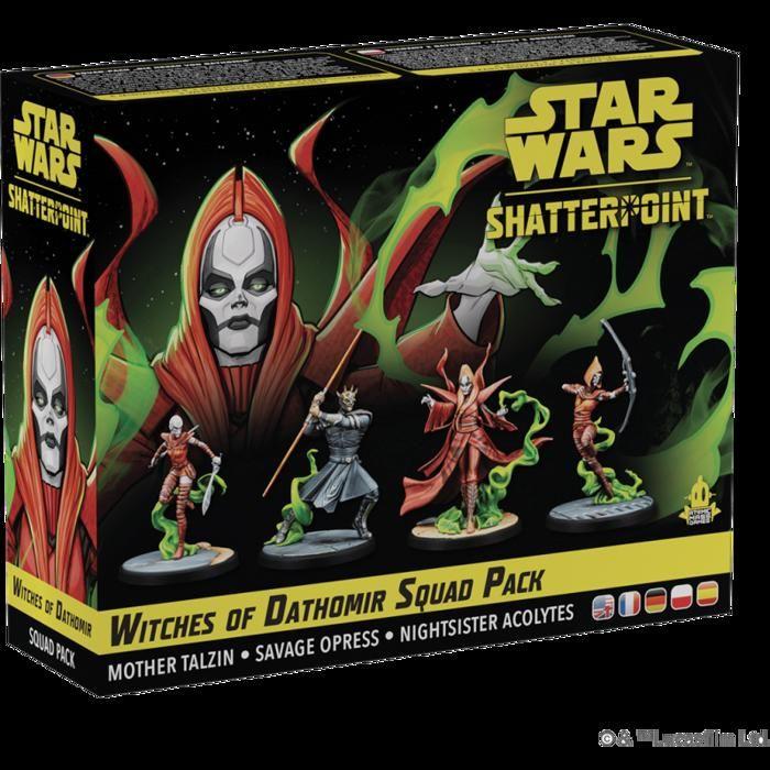 Star wars shatterpoint - set d'escouade sorcières de dathomir - jeu de figurines