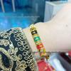 Five Elements Lucky Beads Bracelet: Gold, Wood, Water, Fire, Earth - Road to Riches New Year Gift (Unisex)