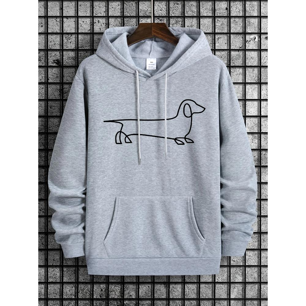 Men's Printed Versatile Comfortable Sweatshirt Comfortable Loose Hoodies Sweatshirts Men’s