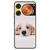 For ZTE Nubia Music 2 Case 2025 Soft Black Silicone Bumper Butterfly Painted Phone Cover for Nubia Music2 Cases Fundas Capa