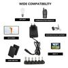 Universal 30W 3V 12V Adjustable Voltage Power Adapter With 6 Connectors