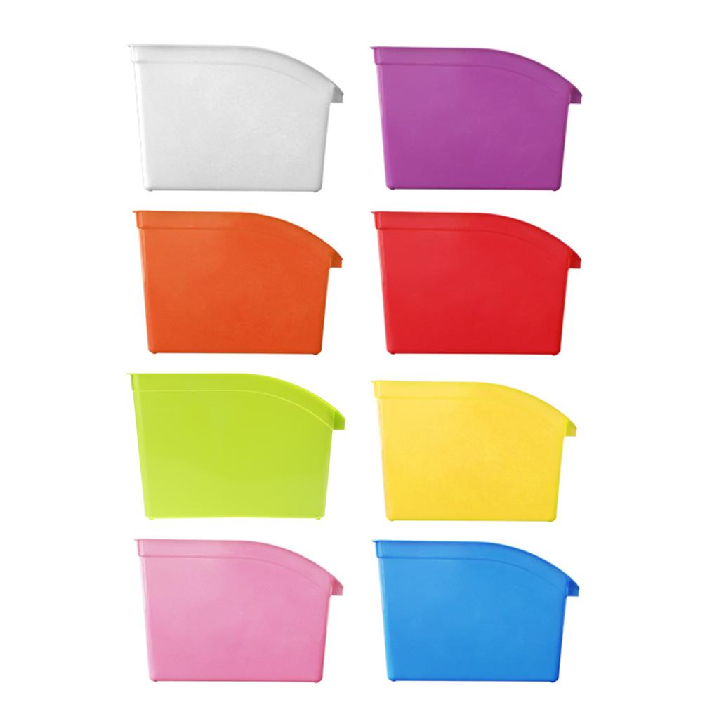 File Storage Box Document Organizer Box Plastic File Box Practical Stationery Organizer for Document Organization