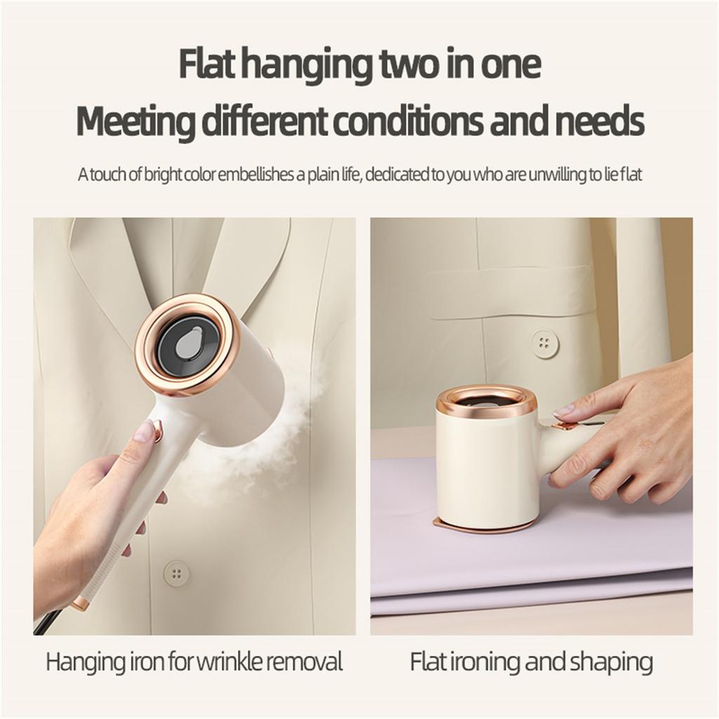 Portable Ironing Machine, Travel Steam Iron, Handheld Ironing Machine For Clothes, Fast Preheating Steam Dry Ironing For Home And Travel