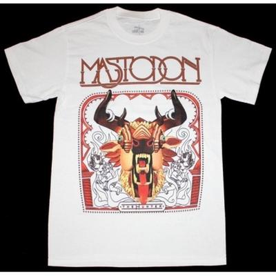 Raro! Mastodon The Hunter Nuova T-Shirt Bianca JJ5779