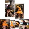 Adorable Plush Pumpkin Elf Hat For Halloween Festive Decorations And Cute Accessories