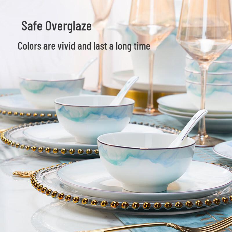Jingdong Crafted Aurora Dinnerware Set