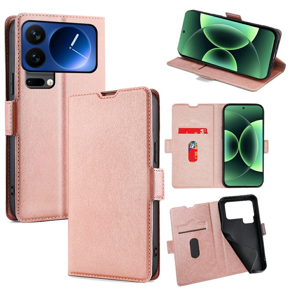 For Xiaomi 17 Pro Max Case Card Holder PU Leather Phone Cover