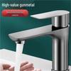 Homeglen Black Stainless Steel Basin Faucet Kitchen and Bathroom Faucets