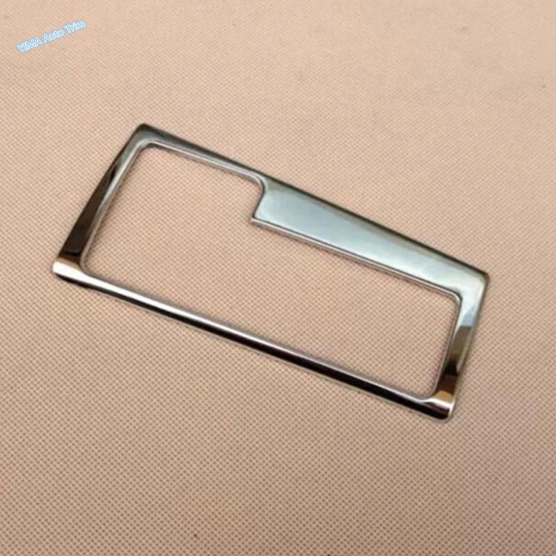 Stainless Steel Car Front Head Lights Lamp Switch Button Frame Cover Trim Fit For Toyota Corolla 2017 2018 Interior Accessories