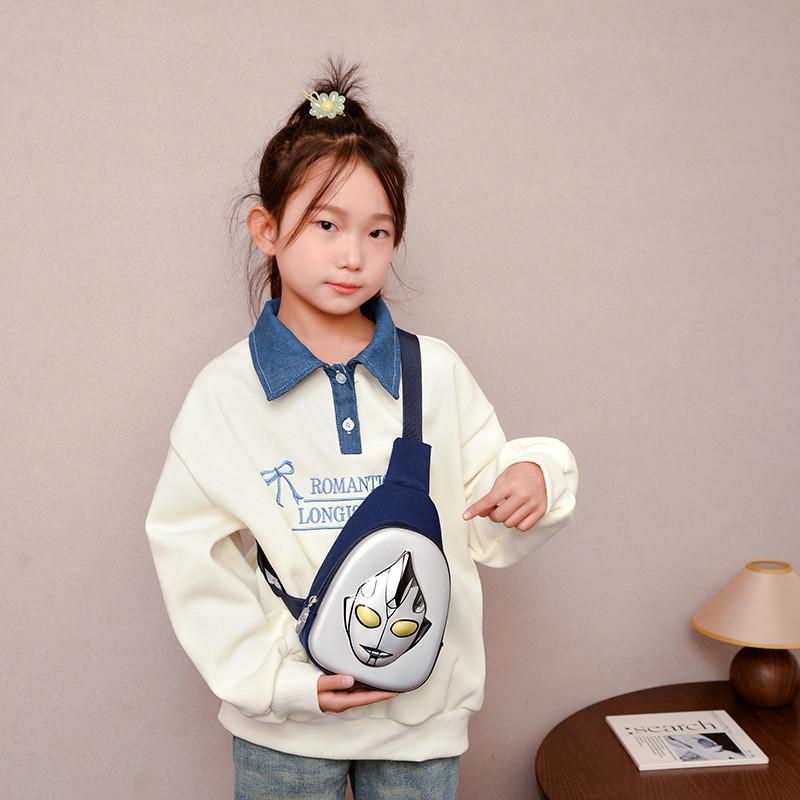 Shoulder Transformers Printed Crossbody Chest Bag Kids Cartoon Casual Outdoor