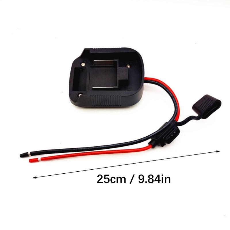 MultiPurpose 18V 21V Battery Converter Battery Adapter Fuse Protections Stable Voltages Output for 18V/21V Battery BL183