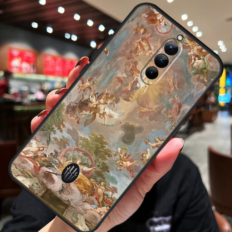 Michelangelo Art Case For ZTE Nubia Red Magic 8S 9S 10S 8 9 10 Pro Plus 6S 7S 6 7 Pro 5G 6R 11 Pro Plus Cover