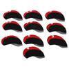 10Pcs Set Leather Golf Club Iron Head Covers Golf Putter Club Head Protect Case Set