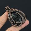 Star Galaxy Jasper Pendant, 999 Copper Wire Wrapped Gemstone Jewelry, Handmade Pendant, For Thanksgiving