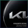 4 Pezzi 58MM Coprimozzi Centrali per Ruote Auto Badge Coprimozzo Cerchione Emblema Styling Per Kia Sauer CUB CEED Cerato Forte K8 K900 Optima Picanto RIO VG Ray EV