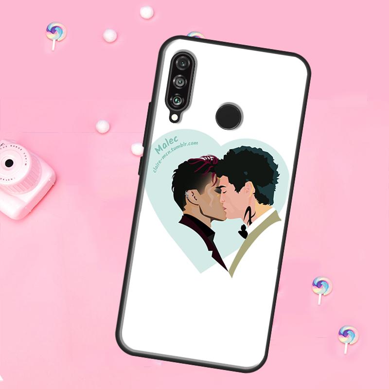 Shadowhunters Malec For Huawei Nova Y90 Y70 Y60 Y91 Y61 Y73 Y72 12s 12i 11i 8i 9 10 SE P40 Lite P60 P30 Pro Case