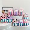 Cartoon Line Panda Girls Toddler Backpack With Fashion Sequins For Use School