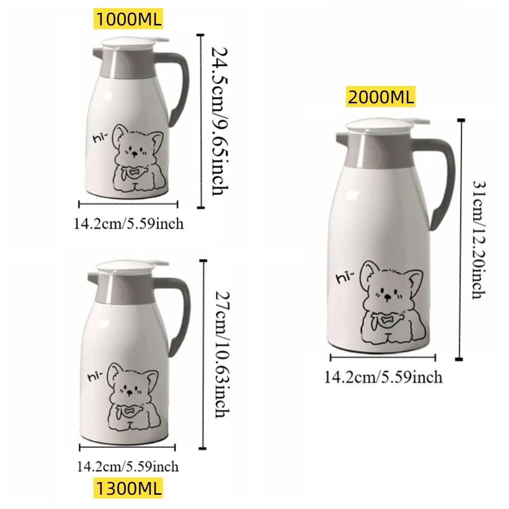 Wyślij Naklejki Butelka Termos Duża Pojemność Termos Próżniowy Izolowany Czajnik Akademik Studencki