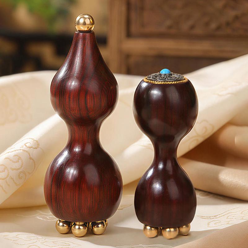 Professional Lotus Seedpod Brass Rosewood Facial Lifting Gua Sha Tool Eye Relaxation Spot Meridians Acupoint Massage Handheld