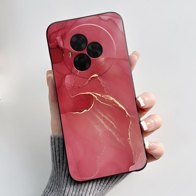 For TCL NxtPaper 60 Ultra Case Luxury Cute Love Rabbit Funny Black Matte Soft TPU Back Cover For Nxt Paper 60 Ultra Phone Case