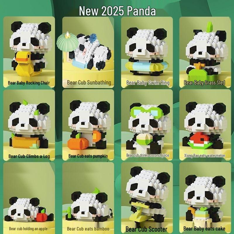 Kids' Creative Cartoon Building Blocks - Fun Party Favors & Gifts for Primary Students