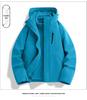 Unisex 3-in-1 Waterproof Windproof Mountaineering Jacket