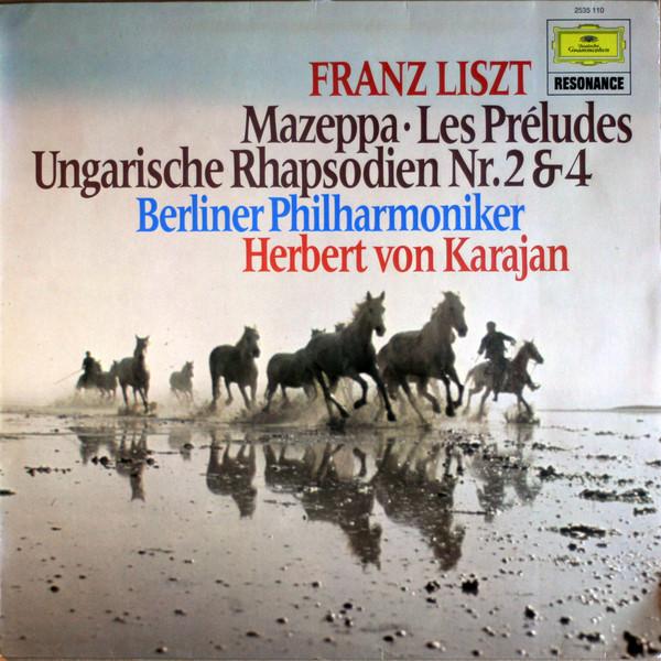 

LP Record HERBERT VON KARAJAN - Franz Liszt, Mazeppa - Les Preludes 2535110 Deutsche Grammo 1975 Germany Classical Used
