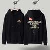 Unisex Oversized Hooded Sweatshirt With Letter Print Matching Casual Pants Set Japanese Streetwear Style