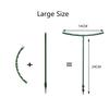 12Pcs/Set Plastic Plant Support Pile Stand for Flowers Greenhouse Arrangement Rod Holder Orchard Garden Bonsai Tool