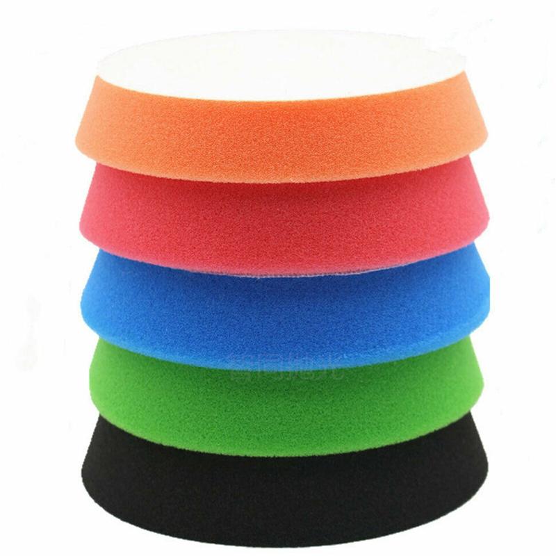 6inch 5pcs Car Polishing Disc Car Polishing Sponge Pads Foam Pad Buffer Kit Polishing Machine Wax Pads for Removes Scratches