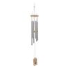 Pet Memorial Wind Chimes Wooden Outdoor Sympathy Wind Chimes Dog Memorial Remembrance Gifts with Thickened Aluminum