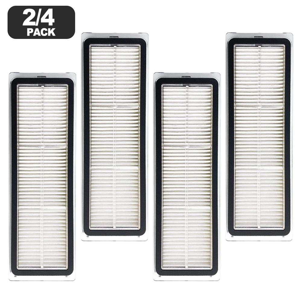 2/4 Filter Cartridges For Xiaomi Robot Vacuum Cleaner S40/OV81 - Washable And Reusable Replacement Filters