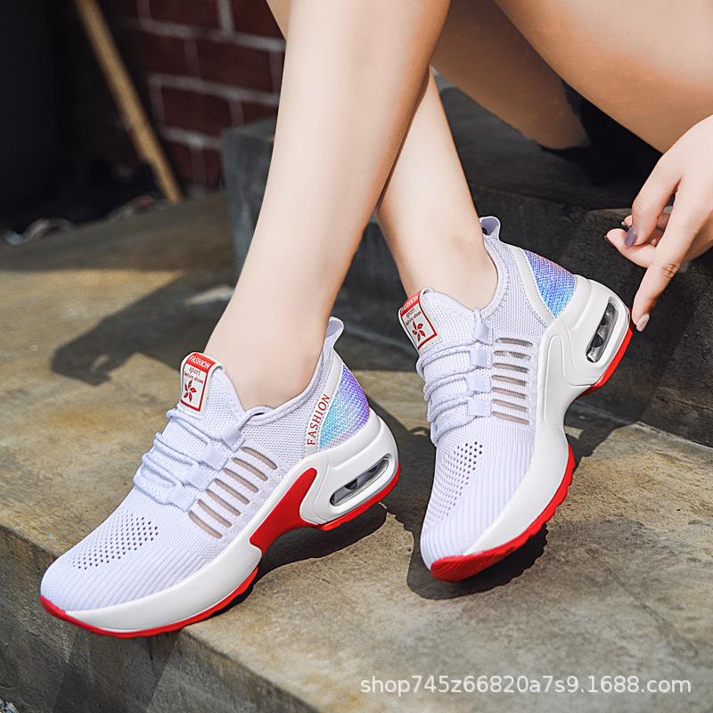 

Yang Liping Square Dance Shoes Soft Sole Middle Heel Four Seasons Belt Heel Dance Shoes Jazz Dance Step Dance Shoes Women s Shock Absorption 35