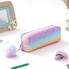 Demon Hunter Squad Rainbow Glitter Pencil Case - Shiny Student Stationery Organizer