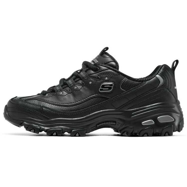 Skechers DLites 1.0 Retro Low-Top Sports Casual Shoes Women sneakers Black 11931-BBK 35