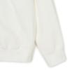 MLB SS24 New York Yankees Embroidered Logo Hooded Long Sleeve Zip-Up Sweatshirt Unisex sweatshirt Cream 3ATRH0141-50CRS