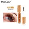 Bunte Mascara, Glitzer-Mascara, Augen-Make-Up, Extra Lange Wimpernverlängerung & Volumen Wimperntusche, Wasserfest, Langlebig, Natürlich