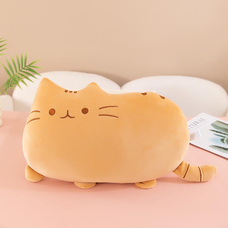 Süßes Katze Sofa Überwurf Kissen bequem weich süß Nachttisch Taille Keks Katze Stuhl Kissen Mittagspause Liegekissen