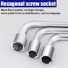 L Type L Type Tire Wrench 17/19/21mm Spare Tire Wrench Standard Tool Socket Repair Tool  Car Repair